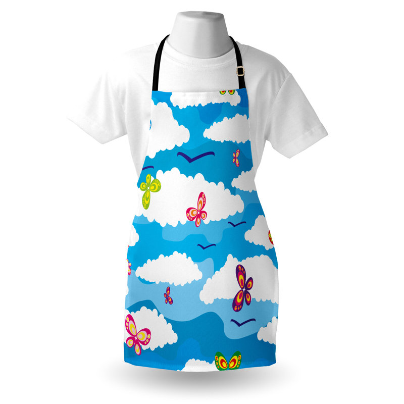 No Pattern Bib Apron