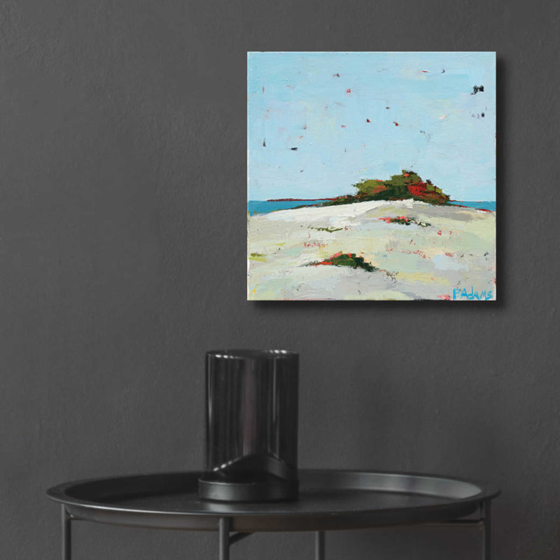 " Fall Dune " by Phyllis Adams, 12" H x 12" W x 0.13" D