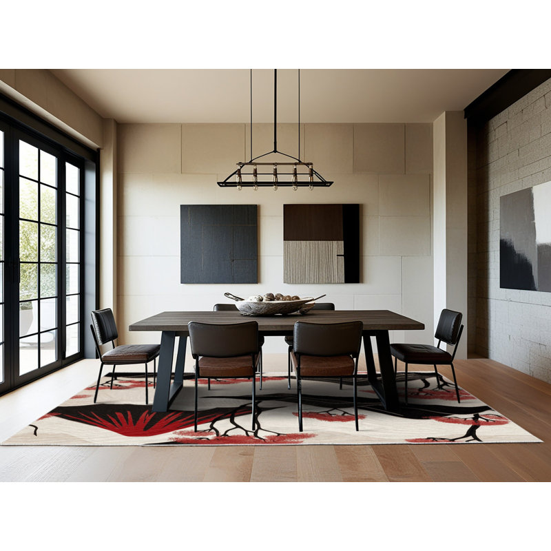Sakura Reflections Rug, Rectangle 8' x 12'