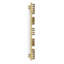 Alex One Brass Electric Towel Rail-62829836