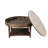 Button Tufted Ottoman Coffee Table-1877307089