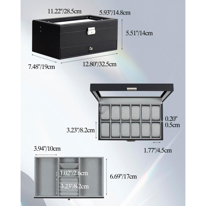 Leather Watch Box +