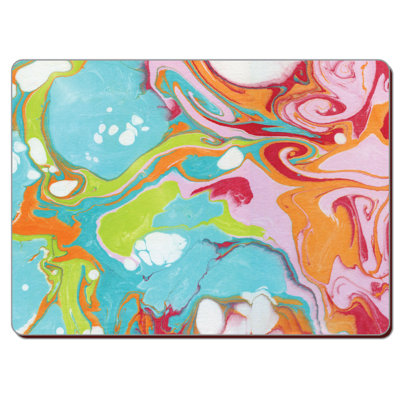 Vickers Wood Abstract Rectangle Placemat