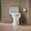 Santa Rosa Comfort Height One-Piece Compact Elongated 1.28 Gpf Toilet With Revolution 360 Swirl Flushing Technology And Continuousclean St-554133003