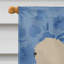 Caniche en polyester à 2 côtés 40 x 28 po standard welcome drapeau maison-957492878
