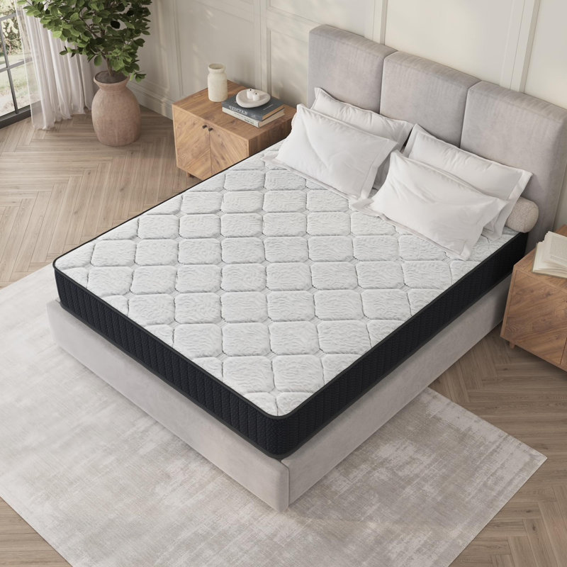 Matelas hybride à ressorts 10 po, Très grand lit