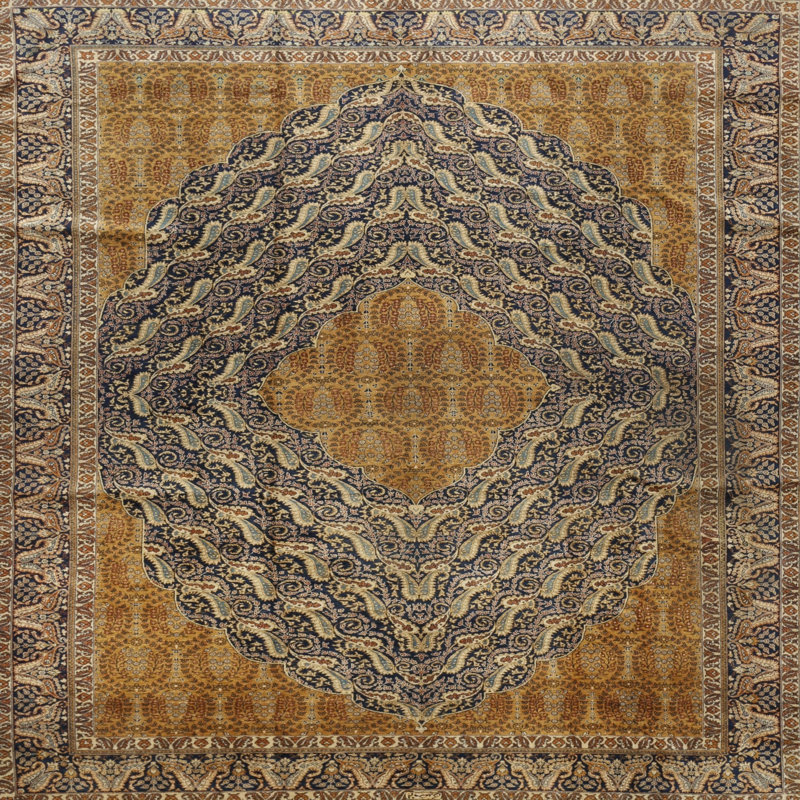 Paisley Indoor Rug, Round 4'