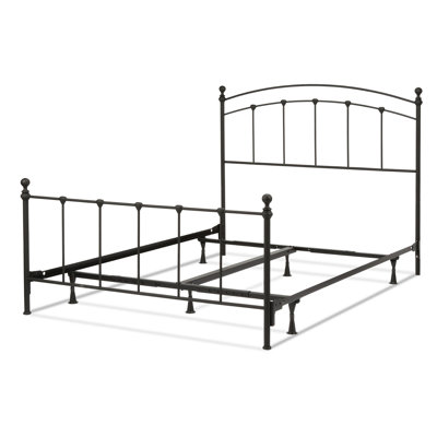 Sanford Twin Headboard & Footboard - Matte Black by Darby Home Co