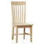 Chaise en bois massif Maner