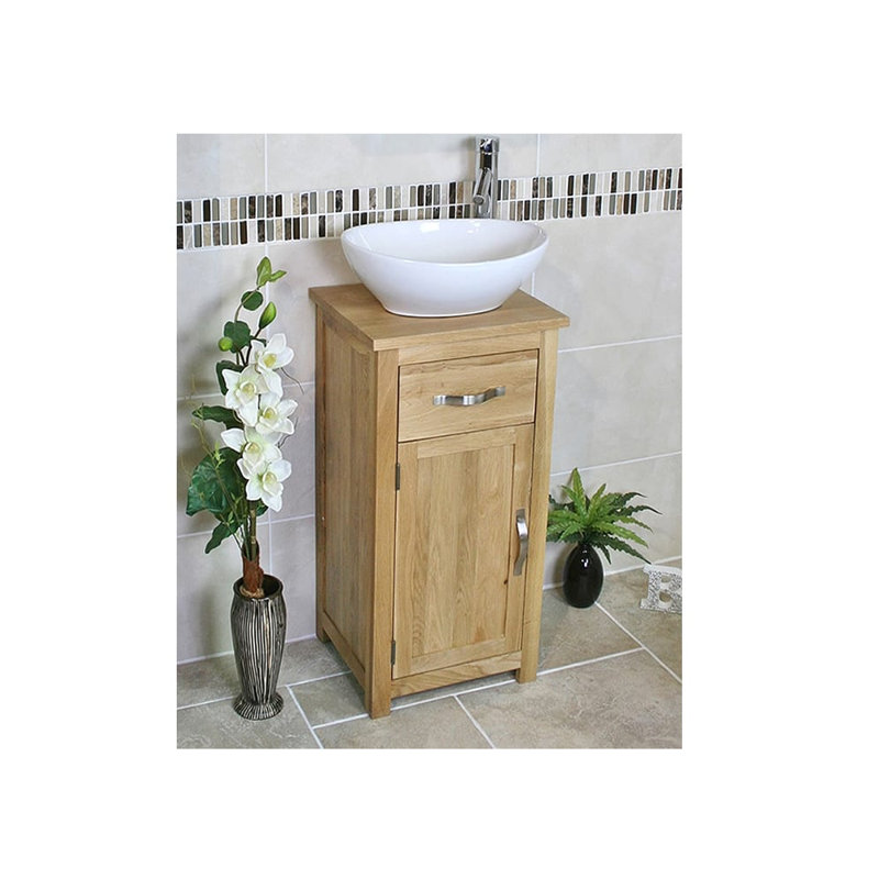 Coughlin 400mm Single Bathroom Vanity with Vessel Ceramic Basin