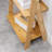 Elberta Bamboo Ladder Bookcases Ladder Bookshelf Storage Rack Flower Plant Stand Shelf Organizer Display Shelf-929857673