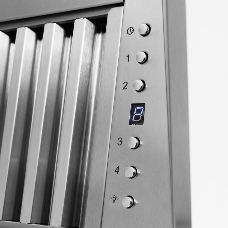 ZLINE 30 in. Wooden Wall Mount Range Hood in Rustic Bright White Finish, Bright White