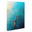 Single Scull Rowing Boat - Wrapped Canvas-56667045