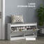 12 Pair Shoe Storage Bench