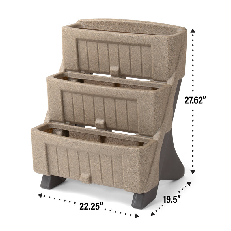 Jardinière à 3 niveaux