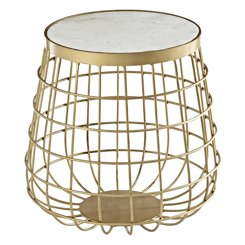 Gravelle Drum End Table