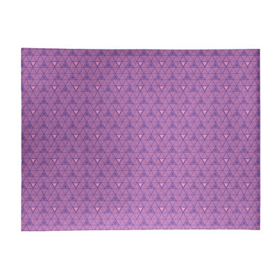 Chenille Geometric Indoor Rug