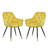 18'' H Tufted Velvet Armchair-1601370385