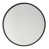 Higgins Round Mirror Black selected
