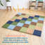 Tapis de jeu et d'activité pliable à motif patchwork SoftZone par ECR4Kids-99462832