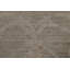 Tapis brun en laine noué à la main de conception unique 8 pi 1 po x 9 pi 10 po New Age