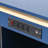 Kitchen Island On Wheels With LED Lights,Power Outlets And 2 Fluted Glass Doors-1085154212