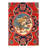One-of-a-Kind 4'5'' X 7' 1910s Wool Area Rug in