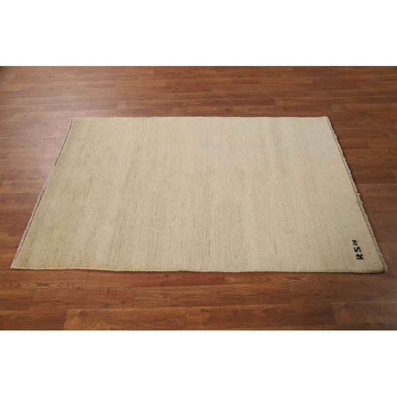 Tapis de vestibule oriental moderne 3 x 5 Gabbeh