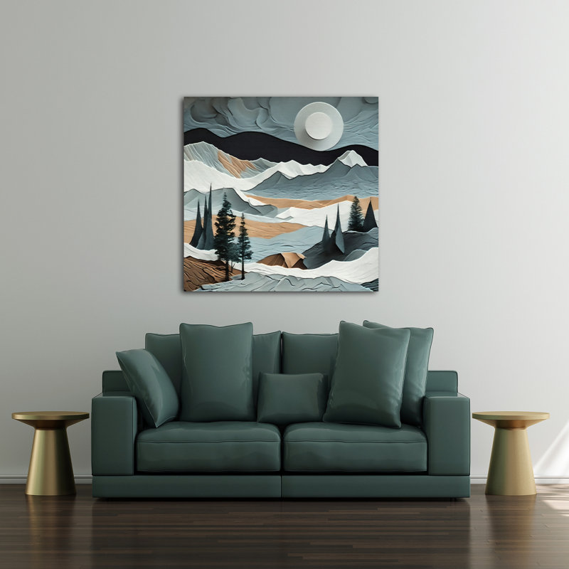 Modern Earth 1752, 42" H x 42" W