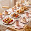 60-Piece Disposable Birthday Party Paper Tableware Set
