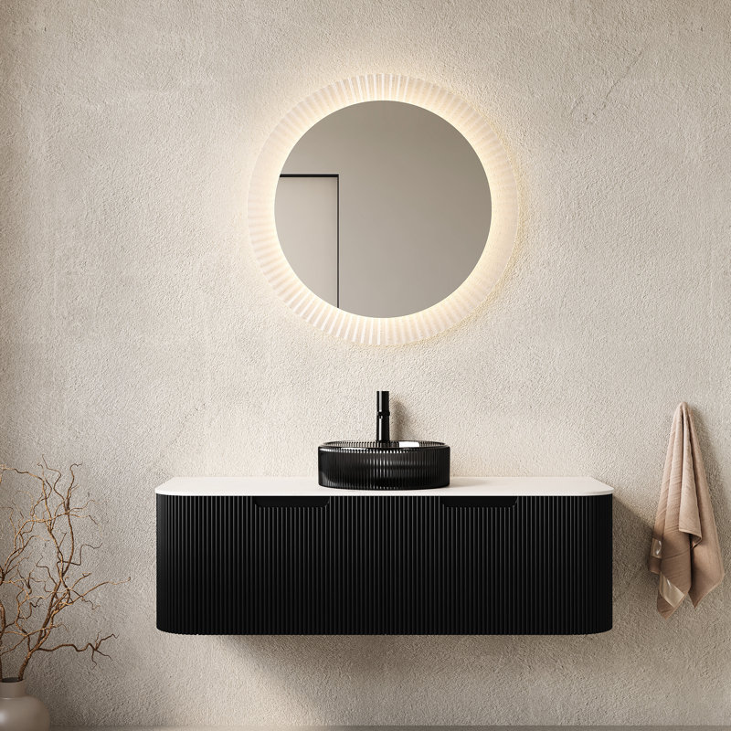 Rogers Wall Mounted With Glass Top