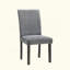 Chaises de salle à manger gris Marcia (ensemble de 2)