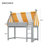 Twin Size Loft Bed with Canopy-1440089550