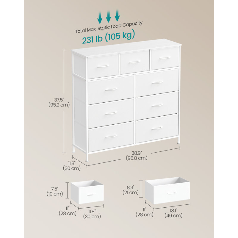 9 -Drawer Filing Storage Cabinet