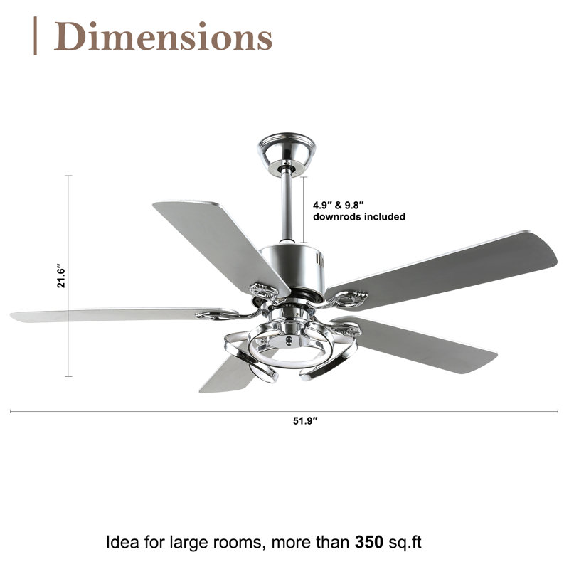 Ventilateur de plafond Classic Classic, Argent