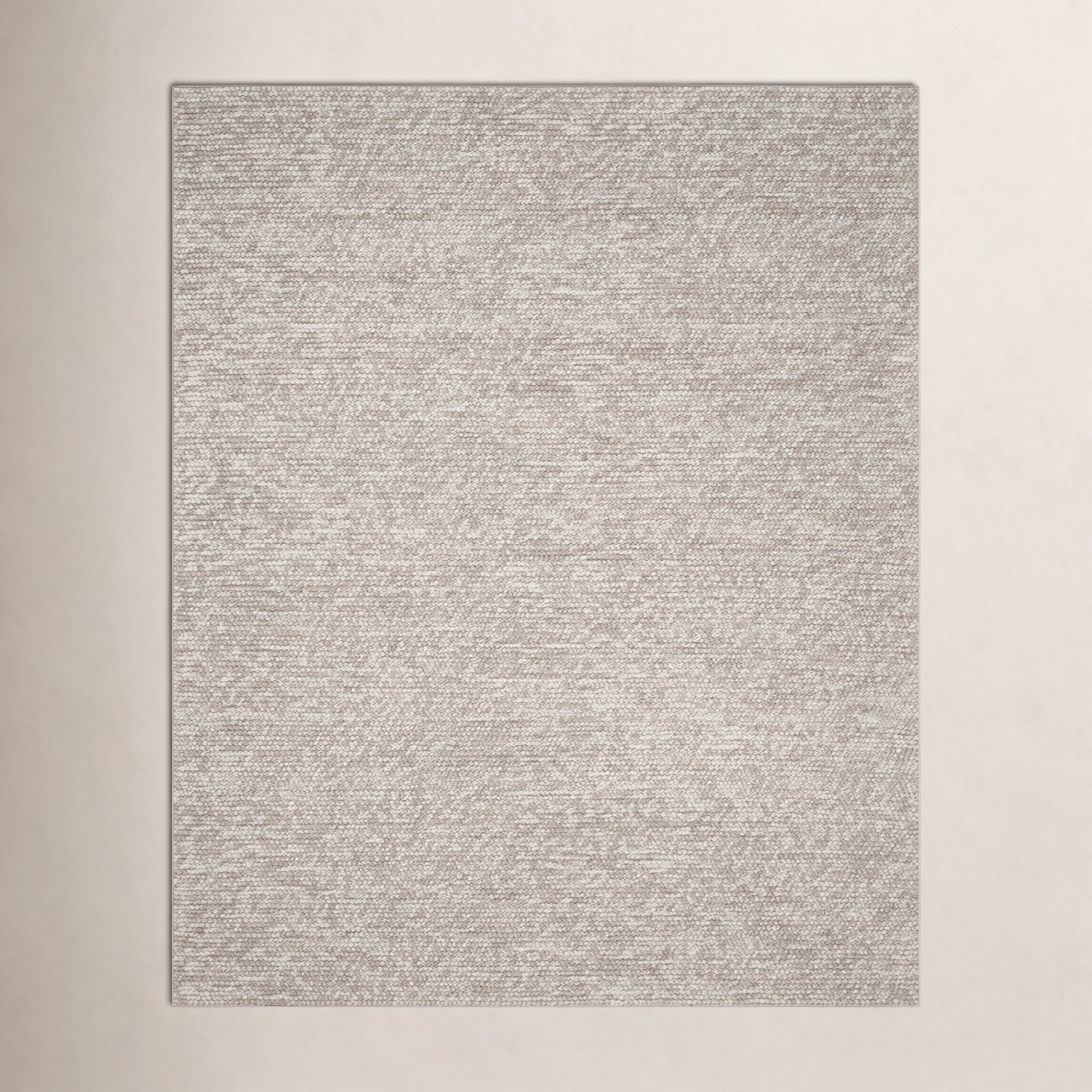 Elle Handmade Beige Rug, Rectangle 9' x 12'