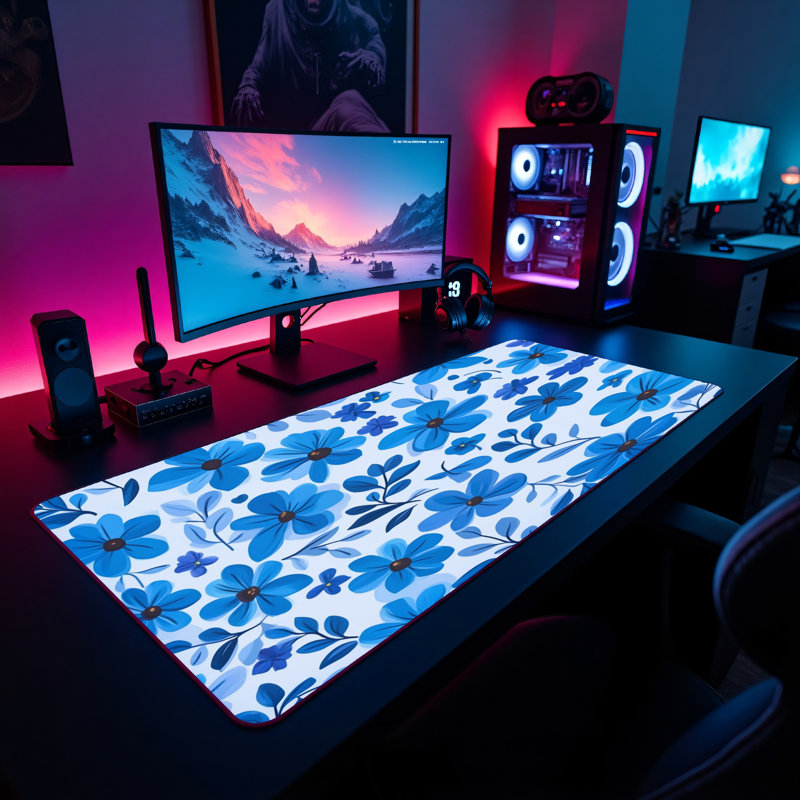 Polyester Desk Pad, 23.6x13.8