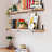 Wolfried 2 Piece Paulownia Bracket Shelf