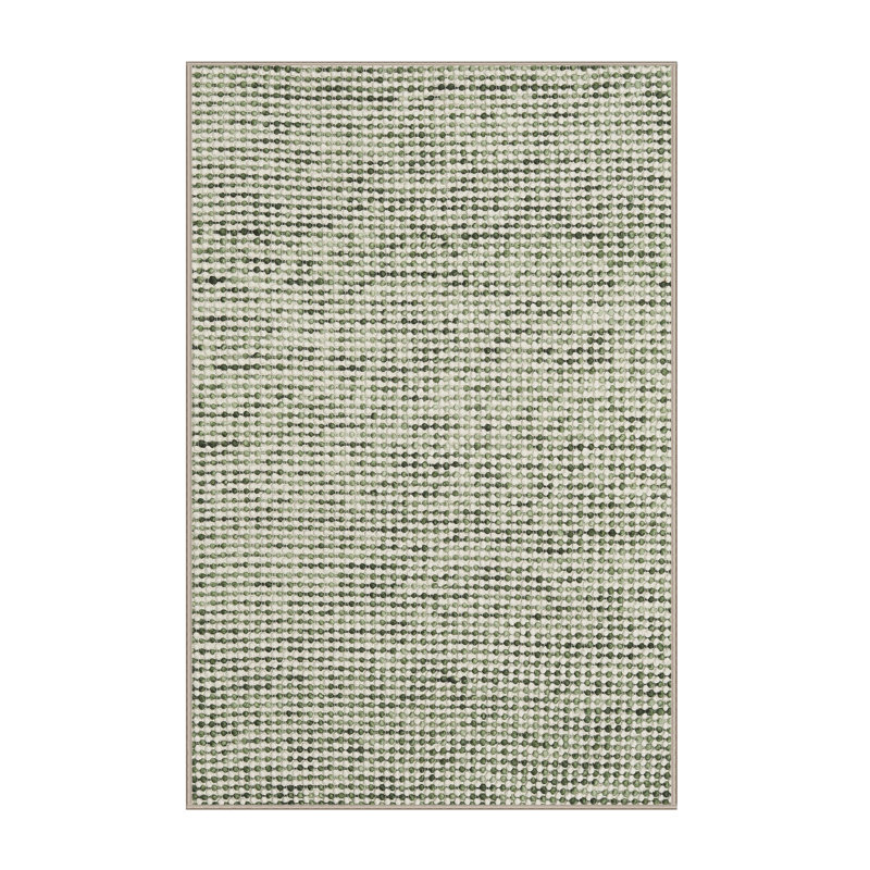 Tapis contemporain Olive, Rectangle 6 pi x 9 pi