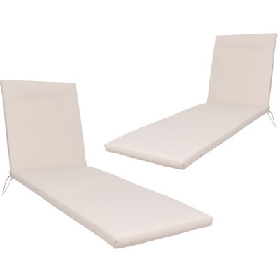 2PCS Set Outdoor Lounge Chair Cushion