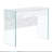White Environmental Protection MDF Minimalist Dresser, Desk, Desktop Computer Desk, With Double Drawer Storage Space, Simple Home, Perfect For Various Styles Of Home Environment.