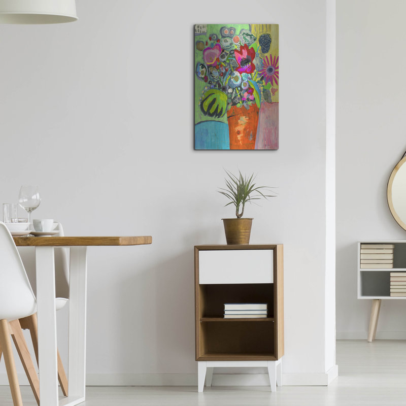 "Fleurs françaises" par Wyanne, H 24 po x l 16 po
