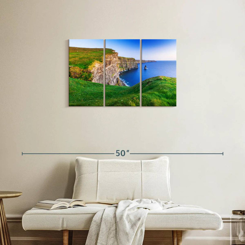Aime Seascape View At Moher Cliffs, 20" H x 33" W