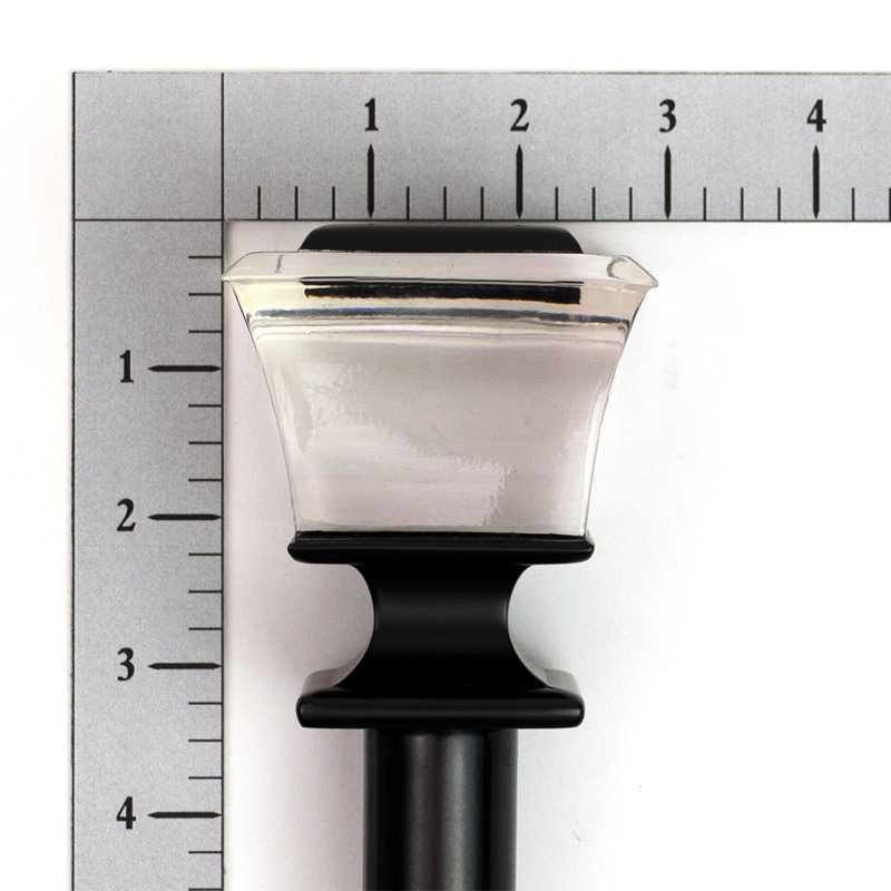 Nagle Adjustable Single Curtain Rod