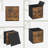 Set Of 8 Storage Cubes, Storage Bins, Foldable Fabric Storage Boxes, 13 X 13 X 13 Inches, For Bedroom, Living Room-1408108337