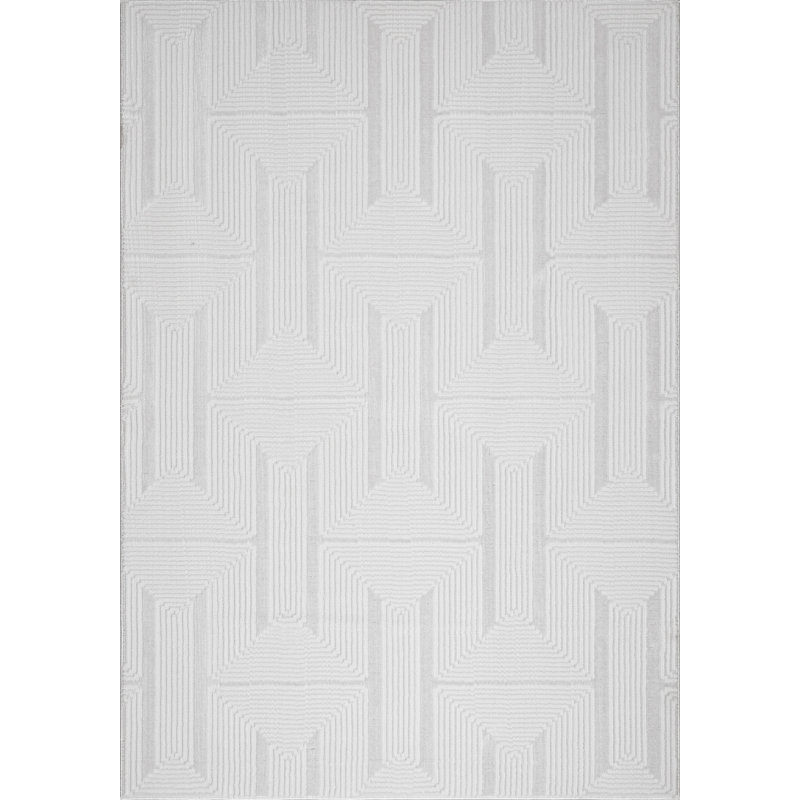 Demica Abstract Indoor / Outdoor Area Rug, Rectangle 160 x 230 cm