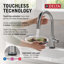 Trinsic Touch2O Kitchen Sink Faucet with Touchless Technology-95125878