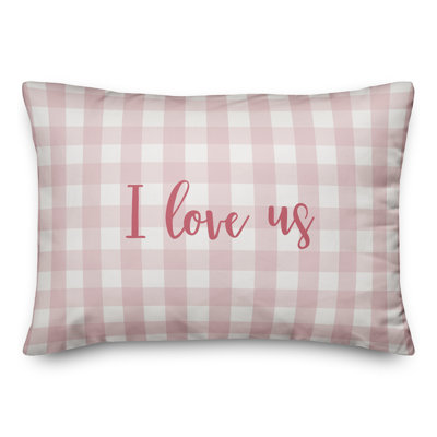 Plaid Throw Pillow