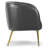 Gjylnaze Faux Leather Barrel Chair-1020513685