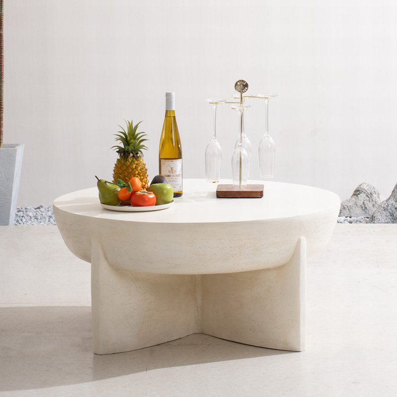 Belvoiry Round Mgo Outdoor Cofffe Table